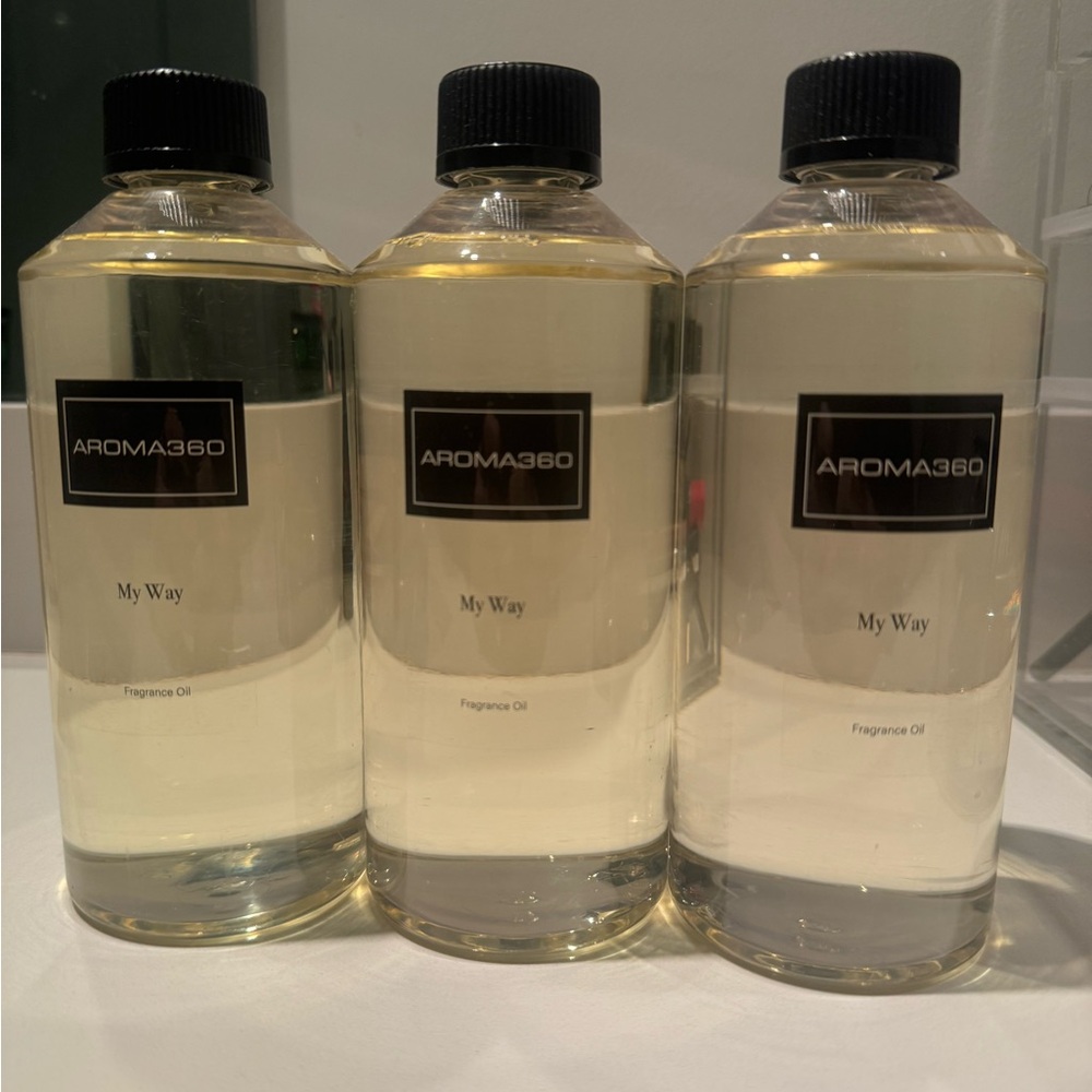 3 new bottles of Aroma 360 “My Way”